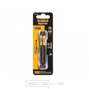 DEWALT 2 RÉSZES PH2 X 89MM TORZIÓS ÜTŐFÉL KÉSZLET DT70567T gallery main image
