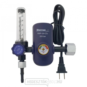 CO2/Argon redukáló szelep fűtéssel RBP Mini 36V CO2/Argon redukáló szelep fűtéssel RBP Mini 36V gallery main image