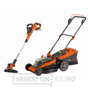 POWERPLUS POWDPG75621 - Akkus fűnyíró 40V LI-ION 420 mm KÉSZLET Előnézet 