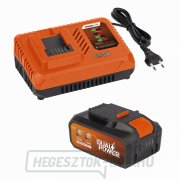 POWERPLUS POWDPG75621 - Akkus fűnyíró 40V LI-ION 420 mm KÉSZLET Előnézet 