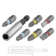 WOLFCRAFT - Bit lapos/kereszt PH+PZ, adapter, 7 db-os készlet WOLFCRAFT - Bit lapos/kereszt PH+PZ, adapter, 7 db-os készlet gallery main image