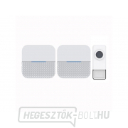 Vezeték nélküli kapucsengő Geti GWD207W készlet Vezeték nélküli kapucsengő Geti GWD207W készlet gallery main image