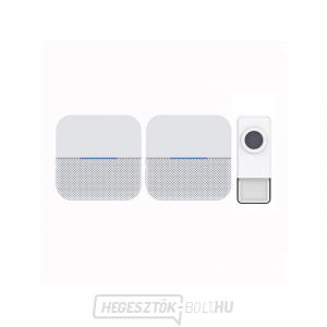 Vezeték nélküli kapucsengő Geti GWD207W készlet gallery main image