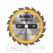 Dewalt fűrészlap 184x16mm 18 fogak 20°-ban a gyors hosszirányú vágásért gallery main image