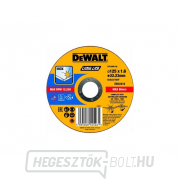 Dewalt rozsdamentes acél vágótárcsa - lapos 125x22,3x1,6 mm Dewalt rozsdamentes acél vágótárcsa - lapos 125x22,3x1,6 mm gallery main image