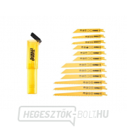 Dewalt 12 részes dugattyús fűrészlap készlet tárolótokban Dewalt 12 részes dugattyús fűrészlap készlet tárolótokban gallery main image