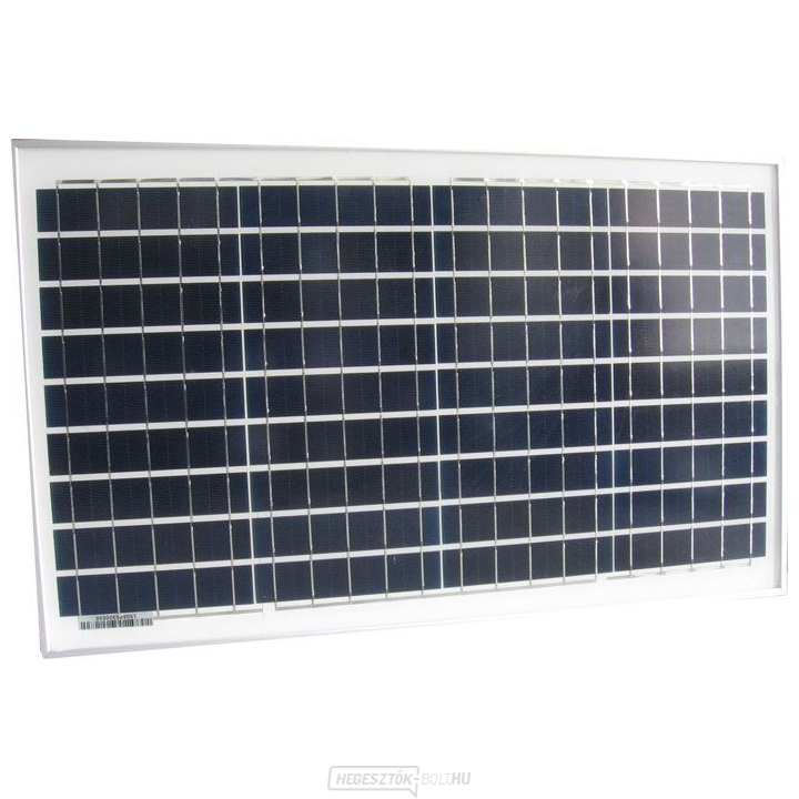 Fotovoltaikus napelem 12V/30W polikristályos napelem 12V/30W