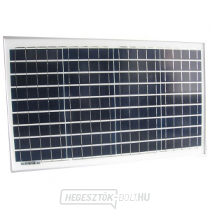 Fotovoltaikus napelem 12V/30W polikristályos napelem 12V/30W