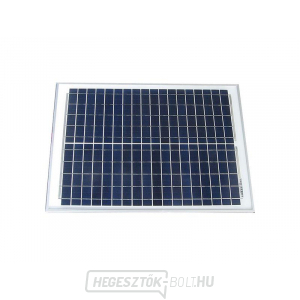 Fotovoltaikus napelem 12V/20W polikristályos napelem 12V/20W