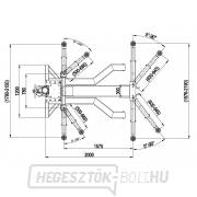 Egyoszlopos mobil emelő Golemtech 2500 kg Egyoszlopos mobil emelő Golemtech 2500 kg náhled