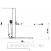Egyoszlopos mobil emelő Golemtech 2500 kg Egyoszlopos mobil emelő Golemtech 2500 kg náhled