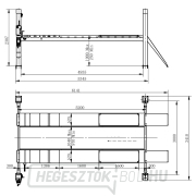 Négyoszlopos emelő 5,5 t geometriához náhled