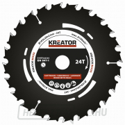 KREATOR KRT020304 - Fűrészlap merülőfűrészekhez 165mm, 24T gallery main image