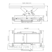 Pneumatikus hidraulikus emelő 3000 kg Előnézet 