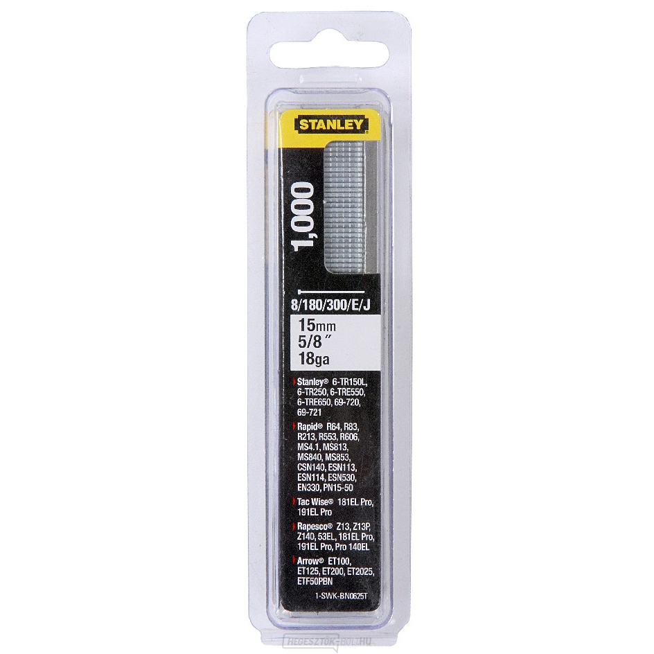 Stanley Nails 12mm 1000db 1-SWK-BN050T