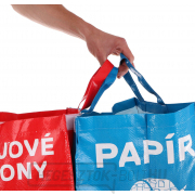 Zsákok a szétválogatott hulladékhoz SORT EASY 3 BASIC, 30x30x40 cm, 3 x 36 l, 3 db SIXTOL náhled