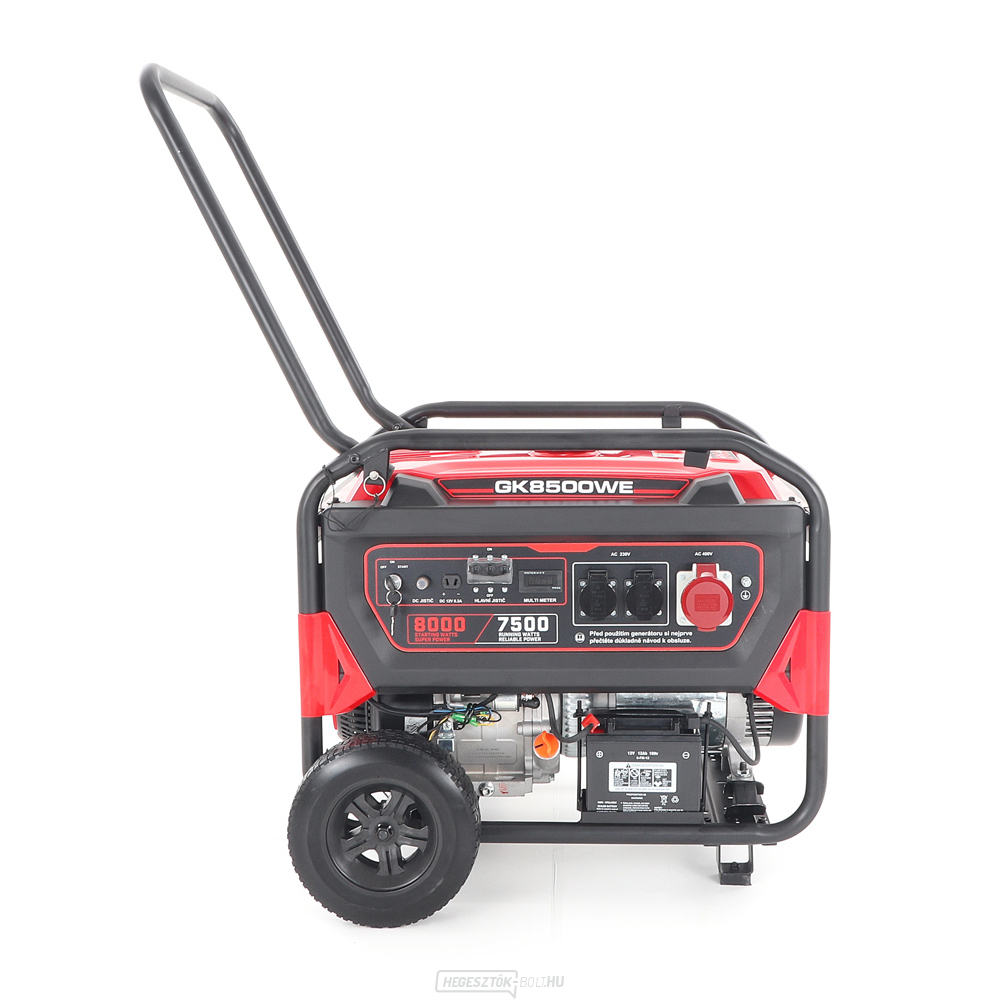 Vega GK8500WE Erőmű vázzal + kerekekkel + elektromos indítás