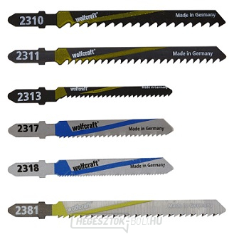 WOLFCRAFT - Fűrészlap, 10 db-os készlet
