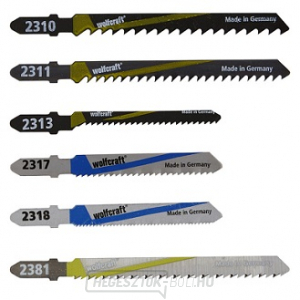 WOLFCRAFT - Fűrészlap, 10 db-os készlet gallery main image