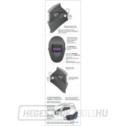 Yato Hegesztősisak önfékező PROFI náhled