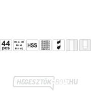 Yato Tap készlet 44db, M3, M4, M5, M6, M8, M10, M12 Előnézet 