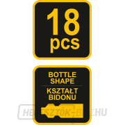 VOREL Cyclotool készlet 18 db Előnézet 