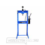 GEKO Hidraulikus prés 20t nyomásmérővel, kétfokozatú szivattyú Előnézet 