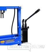 Hidraulikus prés #20T nyomásmérővel és kétfokozatú szivattyúval (1) Előnézet 