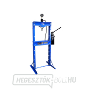 GEKO Hidraulikus prés 20t nyomásmérővel, kétfokozatú szivattyú GEKO Hidraulikus prés 20t nyomásmérővel, kétfokozatú szivattyú gallery main image