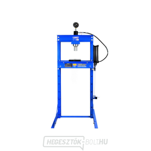GEKO Hidraulikus műhelyprés manométerrel és lábszivattyúval 20t GEKO Hidraulikus műhelyprés manométerrel és lábszivattyúval 20t gallery main image