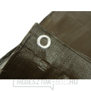 GEKO Ponyva PP/PE vízálló extra vastag, barna, 15x16m Előnézet 