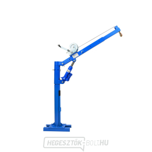 GEKO Hidraulikus emelődaru csörlővel 450 kg teherbírással GEKO Hidraulikus emelődaru csörlővel 450 kg teherbírással gallery main image