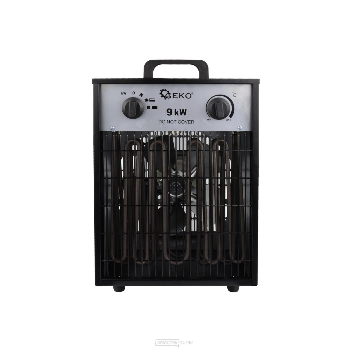 GEKO elektromos légfűtő ventilátorral 9kW