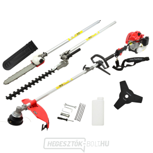 GEKO benzines bozótvágó és többfunkciós olló 4 az 1-ben + tartozékok GEKO benzines bozótvágó és többfunkciós olló 4 az 1-ben + tartozékok gallery main image