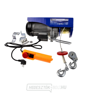 GEKO Elektromos csörlő, 400/800kg, 1300W GEKO Elektromos csörlő, 400/800kg, 1300W gallery main image