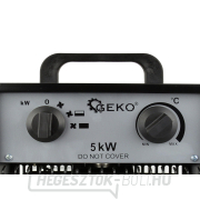 GEKO elektromos légfűtő ventilátorral 5kW GEKO elektromos légfűtő ventilátorral 5kW náhled