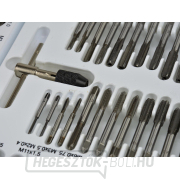 Menetfúró és menetmetsző készlet 110 db (3) náhled