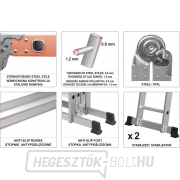 VOREL létra MULTIFUNKCIÓS 4x3 náhled