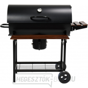 LUND Grill BARREL II faszénen 71 x 34,5 cm polcokkal Előnézet 