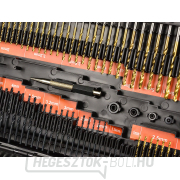 GEKO HSS és HSS-TiN fúrók, bitek és süllyesztők, 246 darabos készlet. náhled