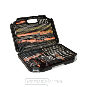 GEKO Fúrók HSS és HSS-TiN, fúrók és süllyesztők, 246 db-os készlet. GEKO Fúrók HSS és HSS-TiN, fúrók és süllyesztők, 246 db-os készlet. gallery main image