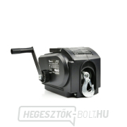 Elektromos kötélcsörlő 300 W/12 V, max. teherbírás 907 kg, hajókhoz, hordozható - GEKO Előnézet 
