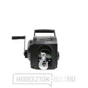 Elektromos kötélcsörlő 300 W/12 V, max. teherbírás 907 kg, hajókhoz, hordozható - GEKO Előnézet 
