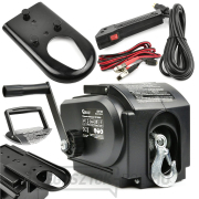 Elektromos kötélcsörlő 300 W/12 V, max. teherbírás 907 kg, hajókhoz, hordozható - GEKO náhled