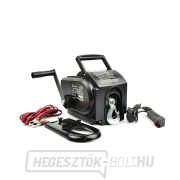 Elektromos kötélcsörlő 300W/12V, maximális terhelés 907kg, csónakokhoz, hordozható - GEKO gallery main image