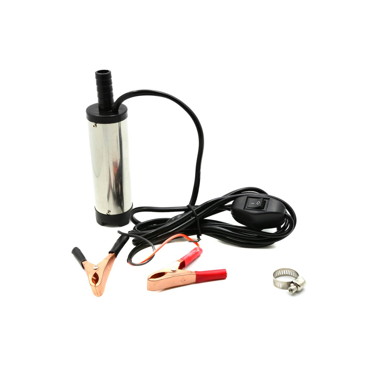GEKO Mini dízel szivattyú, 12V, 15l/perc, átmérő 37mm, 40W