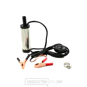 GEKO Mini dízel szivattyú, 12V, 15l/perc, átmérő 37mm, 40W GEKO Mini dízel szivattyú, 12V, 15l/perc, átmérő 37mm, 40W gallery main image