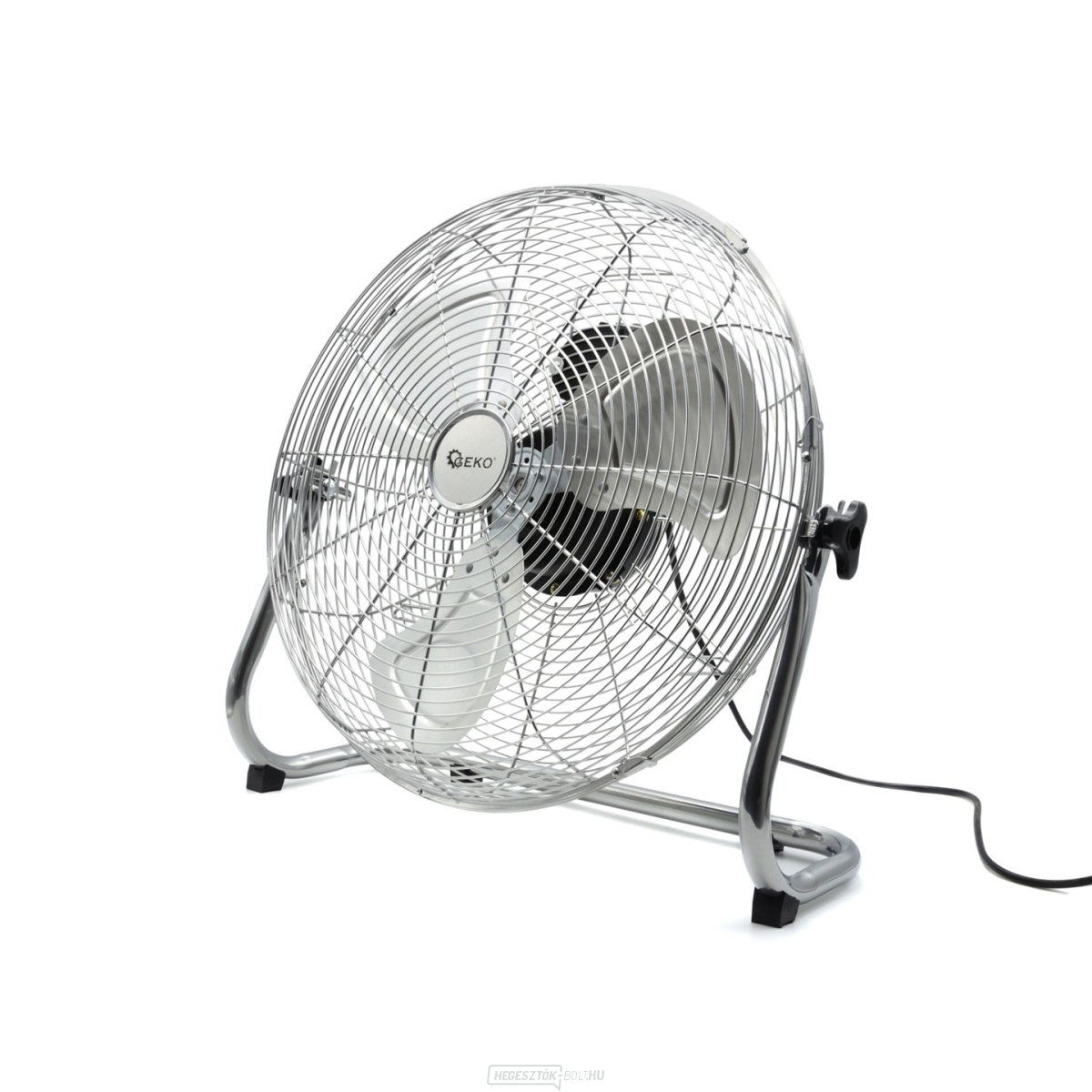 GEKO Rozsdamentes padlóventilátor 40 cm