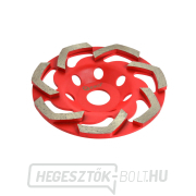 Gyémánt betoncsiszoló tárcsa PIROS 125 mm x 5 mm (50 db) Előnézet 