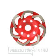 GEKO gyémánt csésze csiszolótárcsa PIROS 125mmx5x22,23mm GEKO gyémánt csésze csiszolótárcsa PIROS 125mmx5x22,23mm gallery main image